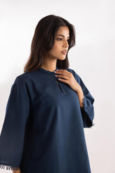 Stitched Dyed Khaddar Shirt + Shalwar